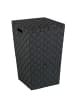 Wenko Wäschetruhe Adria Square Schwarz, Wäschetruhe Mod. Adria Square Schwarz in Schwarz