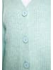 usha WHITE LABEL Damen Strick Cardigan in Eismint Melange