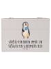 Mr. & Mrs. Panda Erinnerungsbox Großeltern Süßigkeiten mit Spruch in Grau Pastell