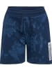 Hummel Kinder Short "Hmljump Aop Shorts" in Blau