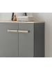 Furn.Design Badkommode anthrazit matt, Eiche, Midischrank hängend, stehend 51 x 110 cm