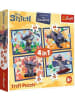 Trefl Spiel - 4 in 1 Puzzle 35, 48, 54, 70 Teile  Lilo & Stitch der Film