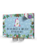 Mr. & Mrs. Panda Kerzen Adventskalender Einhorn Gemüse mit Spruch in Eisblau