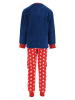 Spiderman 2tlg. Outfit: Schlafanzug Pyjama Langarmshirt und Hose in Blau