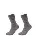 camano Socken 2er Pack warm & cozy in anthracite