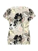 Betty Barclay Printshirt mit Gummizug in Khaki/Beige