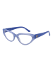 Guess Damen Optische Fassungen Katzenauge Lila