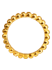 Adeliás Damen Ring aus Edelstahl in gold