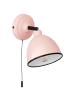 Brilliant Telio Wandleuchte Zugschalter in pink