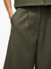 Vila High Waist Shorts mit Plisseefalten in Deep Depths