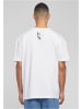 Merchcode T-Shirt "Love Heavy Oversized Tee" in Weiß
