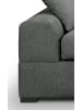 Inn.Furn Sofa grau Strukturstoff 308 cm, Ecksofa 5-Sitzer, L-Sofa Ottomane rechts