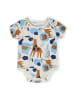 Minoti 4er. Set: Kurzarmbody 24babypack2 in hellblau