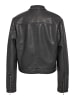 Noisy may Kunstlederjacke in Black