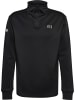 Hummel Sweatshirt Mit Kurzem Reißverschluss Hmlcourt Half Zip L/S in BLACK