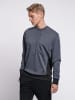 Hummel Sweatshirt Hmltropper Herren in BLACK IRIS MELANGE