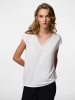 Pieces TShirt in Bright White