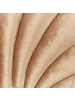 Beliani Dekokissen CONSOLIDA in Beige - (W) 47 x (H) 6 x (L) 35 cm
