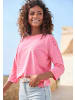 ELBSAND 3/4-Arm-Shirt in pink-orange