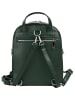 Cluty Rucksack echt Leder in dunkelgrün