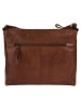 SPIKES & SPARROW Umhängetasche SHOULDER BAG in cognac