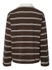 Pieces Langarm-Poloshirt in Delicioso