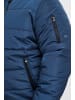 BLEND Plus Size Winter Jacke mit Kapuze OUTERWEAR in Blau