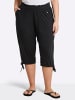 sheego Capri-Hose in schwarz
