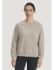Hessnatur Hessnatur Sweatshirt Relaxed aus Bio-Baumwolle mit recycelter Baumwolle in perlmutt
