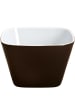 KAHLA kleine Schale eckig 6x6 cm chocolate brown