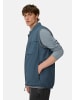 Camel Active Polo Shirt mit Cooling Performance in Steinblau