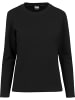 Urban Classics Sweatshirt Sweater Athletic Interlock Crewneck in Schwarz