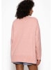 SASSYCLASSY Oversize Cardigan mit Taschen in Rosa