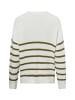 Vila Strickpullover VIChing in beige khaki - 0001