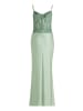 Vera Mont Abendkleid mit Stickerei in Foggy Green