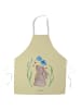 Mr. & Mrs. Panda Schürze Hase Blume ohne Spruch in Gelb Pastell
