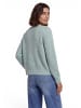Zero  Strick-Cardigan langarm in Silver Blue Melange