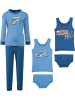 Erwin Müller Single-Jersey Jungen-Wäsche-Set 6-tlg. in blau/marine