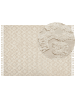 Beliani Kurzflor AKSARAY in Beige - (W) 160 x (H) 1.5 x (L) 230 cm
