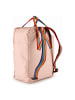 FJÄLLRÄVEN Kanken Daypack 38 cm in chalk rose-rainbow