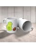 Mr. & Mrs. Panda Kindertasse Avocado Kern rollt ohne Spruch in Weiß