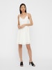 Vero Moda Plissiertes Kleid in Snow White