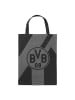 BVB BVB Bettwäsche "Borussia" 135x200 cm in Schwarz/Grau