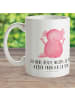Mr. & Mrs. Panda Tasse Axolotl Hurra mit Spruch in Weiß