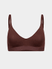 Erlich Textil  Smooth Seam Bralette mit removable Cups in umbra