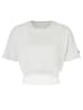 super.natural CROP TEE in Beige