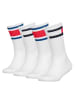 Tommy Hilfiger Socken 4er Pack in Weiß