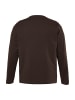 JP1880 Kurzarm T-Shirt in dunkelbraun
