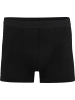 normani 12 Herren Bambus-Boxershorts in Anthrazit/Schwarz