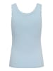 Kaffe Jersey-Top ärmellos KAOMI Slim fit in Blue Fog